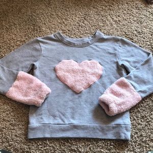 Bobbie Brooks Gray Long Sleeve Sweater Top